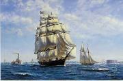 unknow artist Seascape, boats, ships and warships. 111 china oil painting reproduction